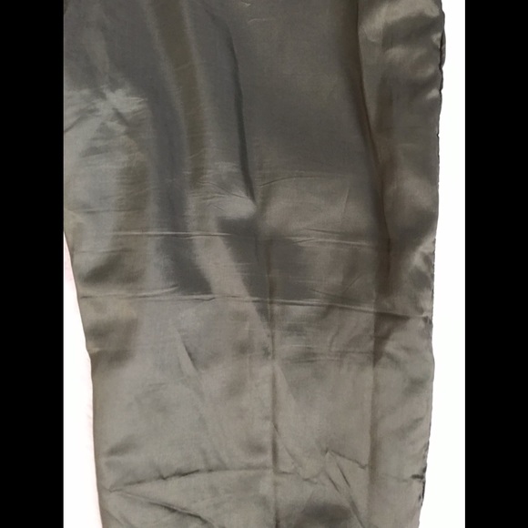 Vintage Green Genuine Leather Comint Pants - Picture 7 of 13